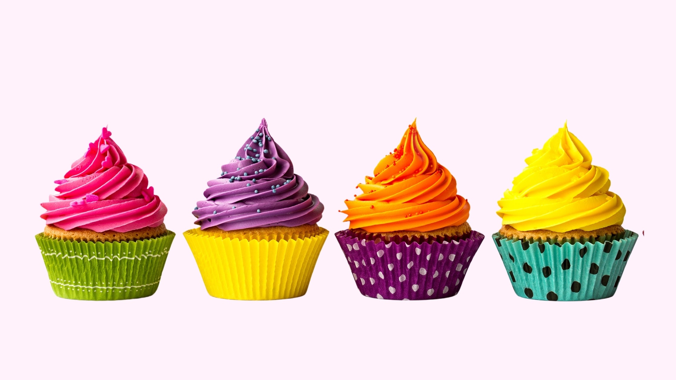 Cupcake con Frosting Colorato